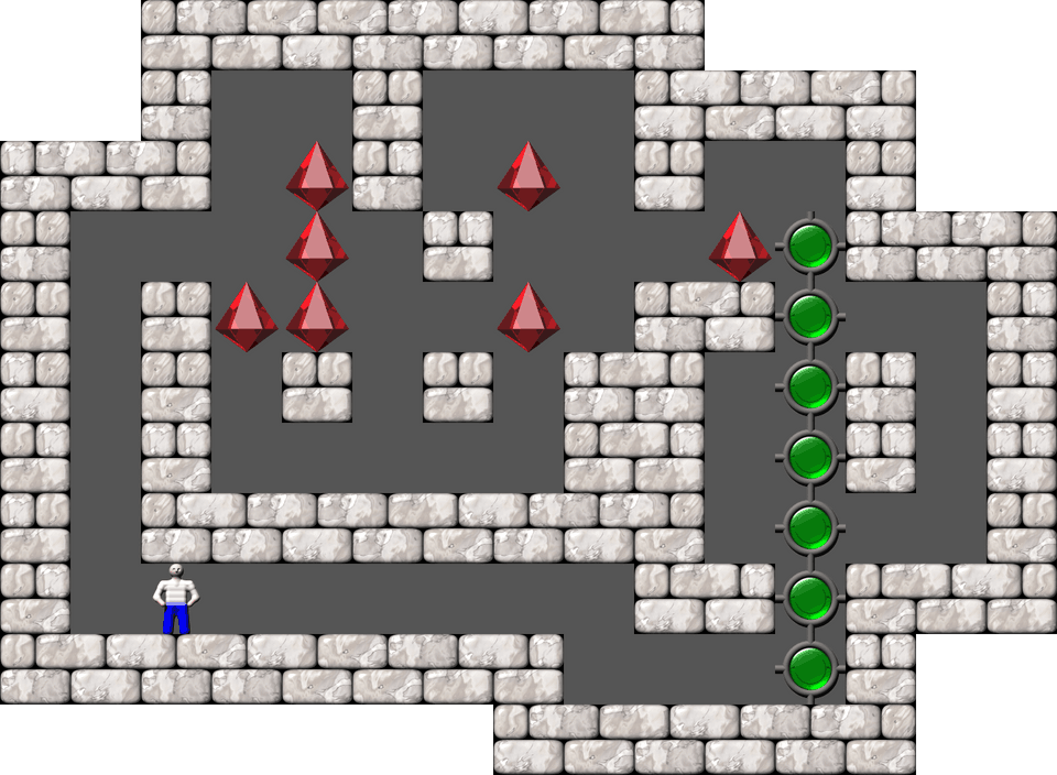 Sokoban Mass Remodel level 1166